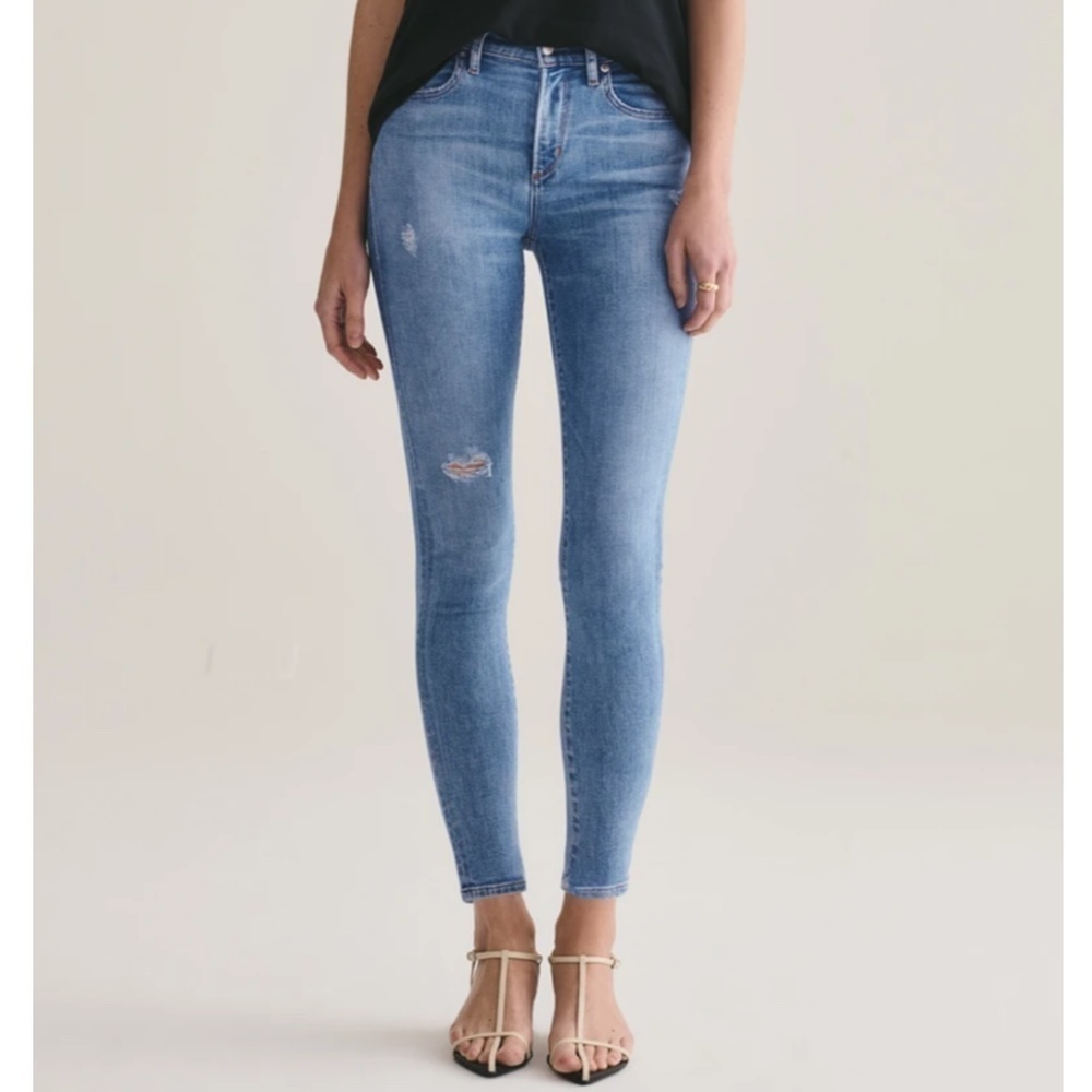 NWT AGOLDE SOPHIE mid rise ankle - 28